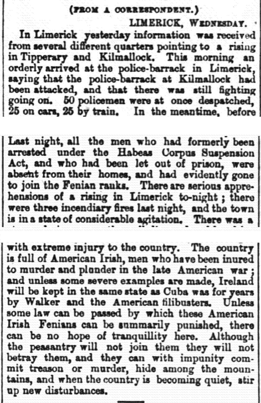 Fenian Uprising Limerick per London Times 8 Mar 1867.jpg
