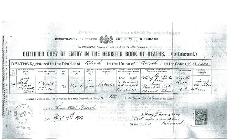 Certified Copy of Register Book of Deaths dated 19 April 1913.jpg
