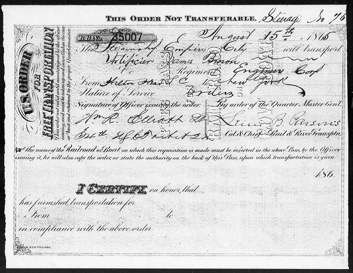James Brown 15 Aug 1865 Transportation Voucher (source Fold3).jpg