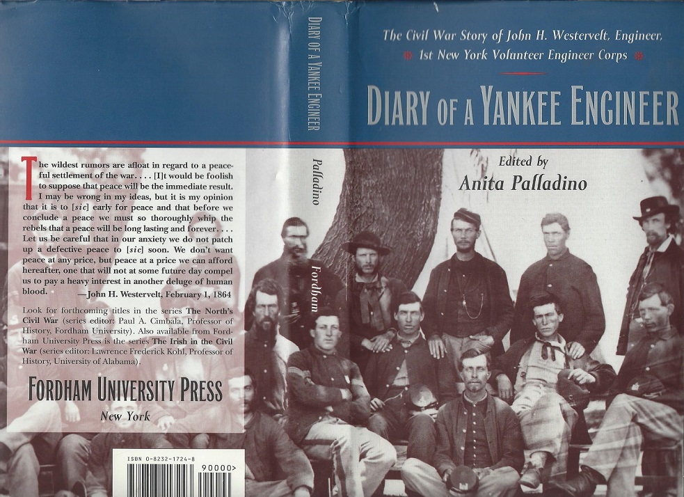Library of Congress Photo of 1st New York Engineers on Book Cover of Diary of a Yankee Engineer.jpg