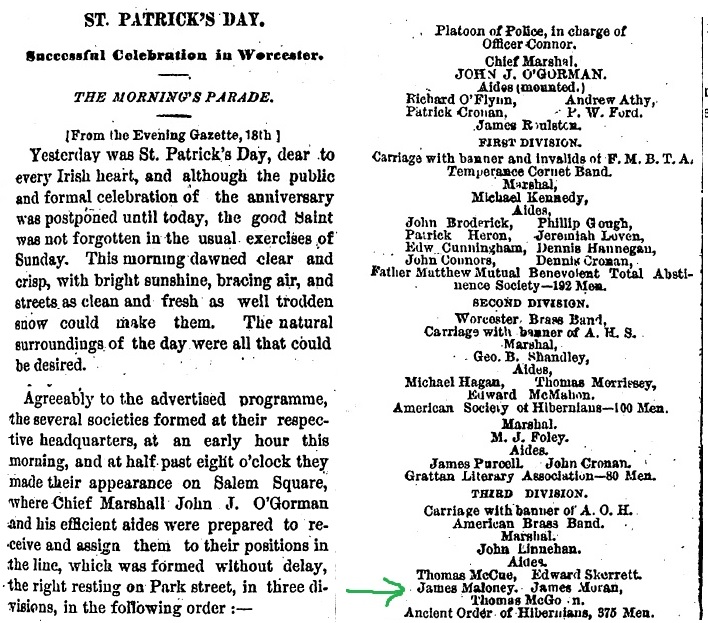 St Patrick's Day (Worcester, MA) National Aegis 23 March 1872.jpg