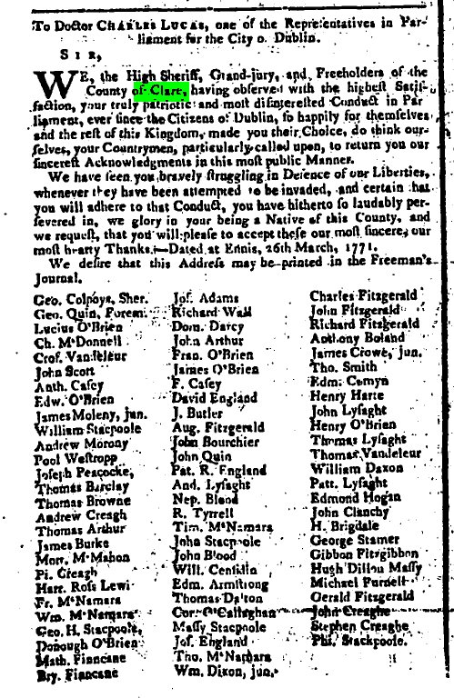 Letter from Clare freemen etc 16-Mar-1771.jpg