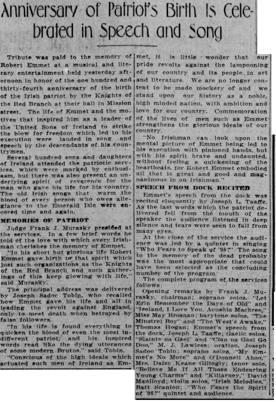 SF Call Newsaper 4 March 1912 Knights of the Red Branch performance continued.jpg
