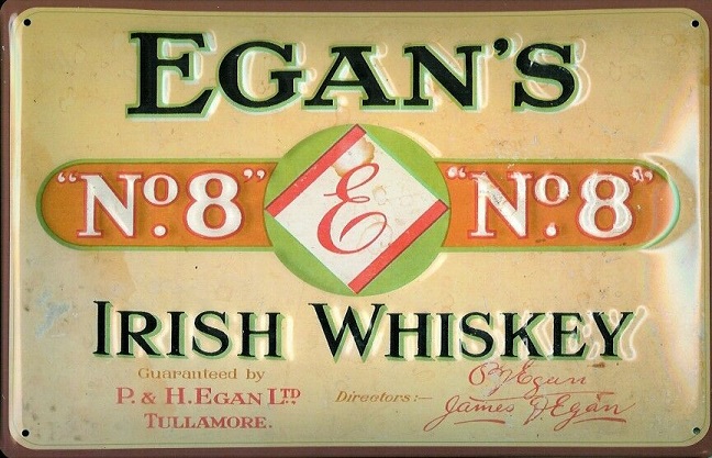 P H Egan Ltd of Tullamore, Irish Whiskey.jpg