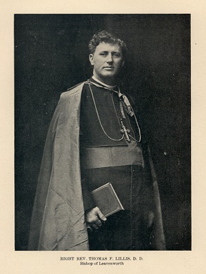 Rev Thomas F Lillis, Bishop of Leavenworth (1905 - 1910).jpg