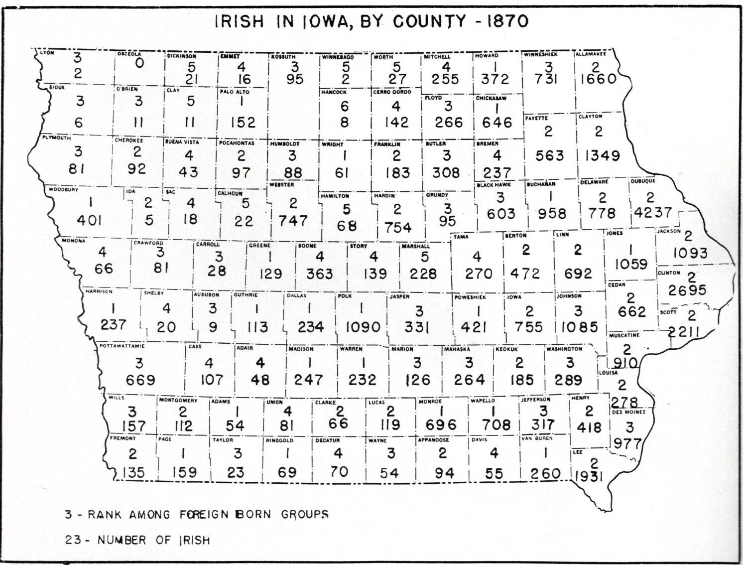 Irish in Iowa, by County, 1870.jpg