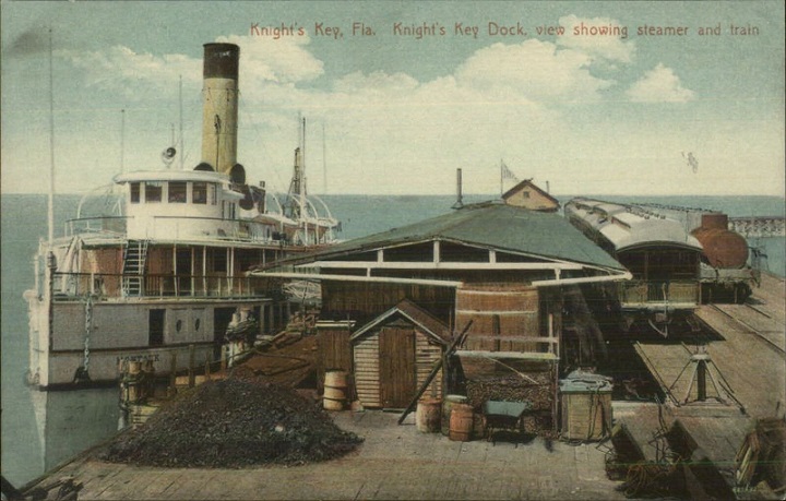 Knight's Key Dock, Florida, circa 1910.jpg