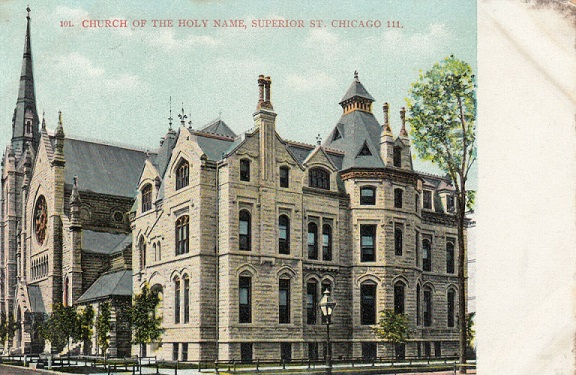Rectory of Holy Name Catholic Cathedral, Superior Street, Chicago, circa 1900 to 1910's.jpg