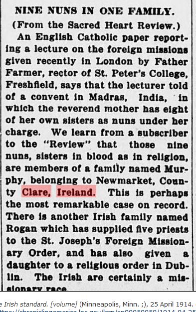 Murphy sisters of Nwmkt, 1914 nuns India.JPG