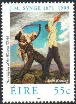 J M Synge (1871 - 1909) Irish stamp.jpg
