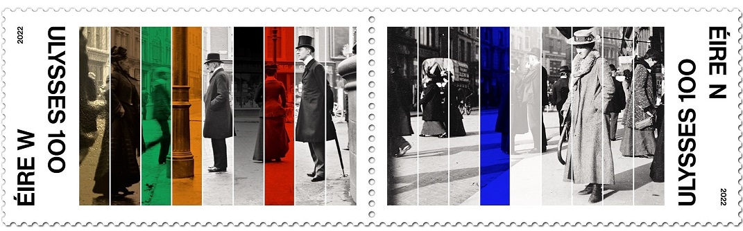 Ulysses 100 year anniversary Irish stamps issued January 2022.jpg