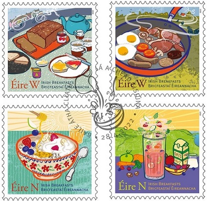 Irish Breakfasts; stamps issued 28 April 2022.jpg