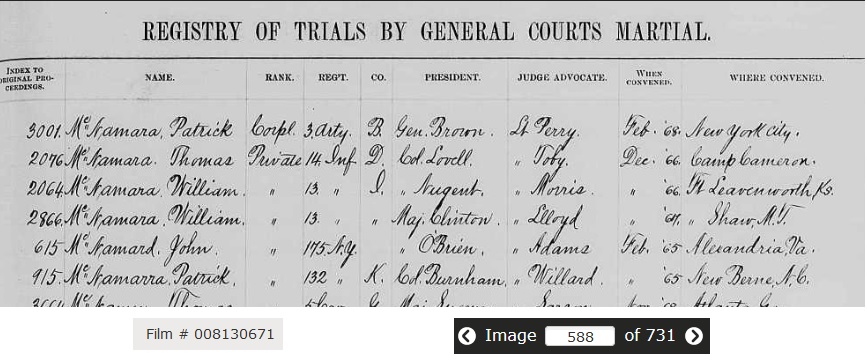 Registry of Trials by General Courts Martial, Vol. 13 OO, 1862-1868 Vol. 14 (A-Z).jpg