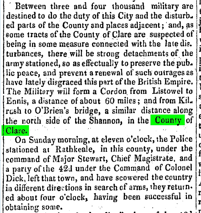Army in Clare November 1821.jpg